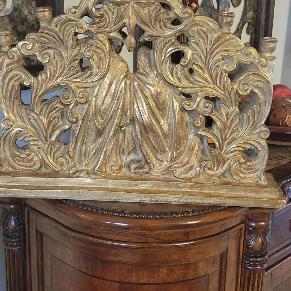 Gold Candlestick - Picture 9 of 10